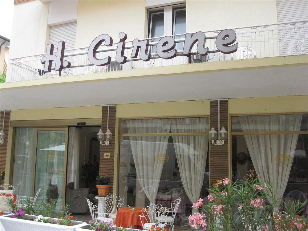Hotel Cirene Rímini Exterior foto